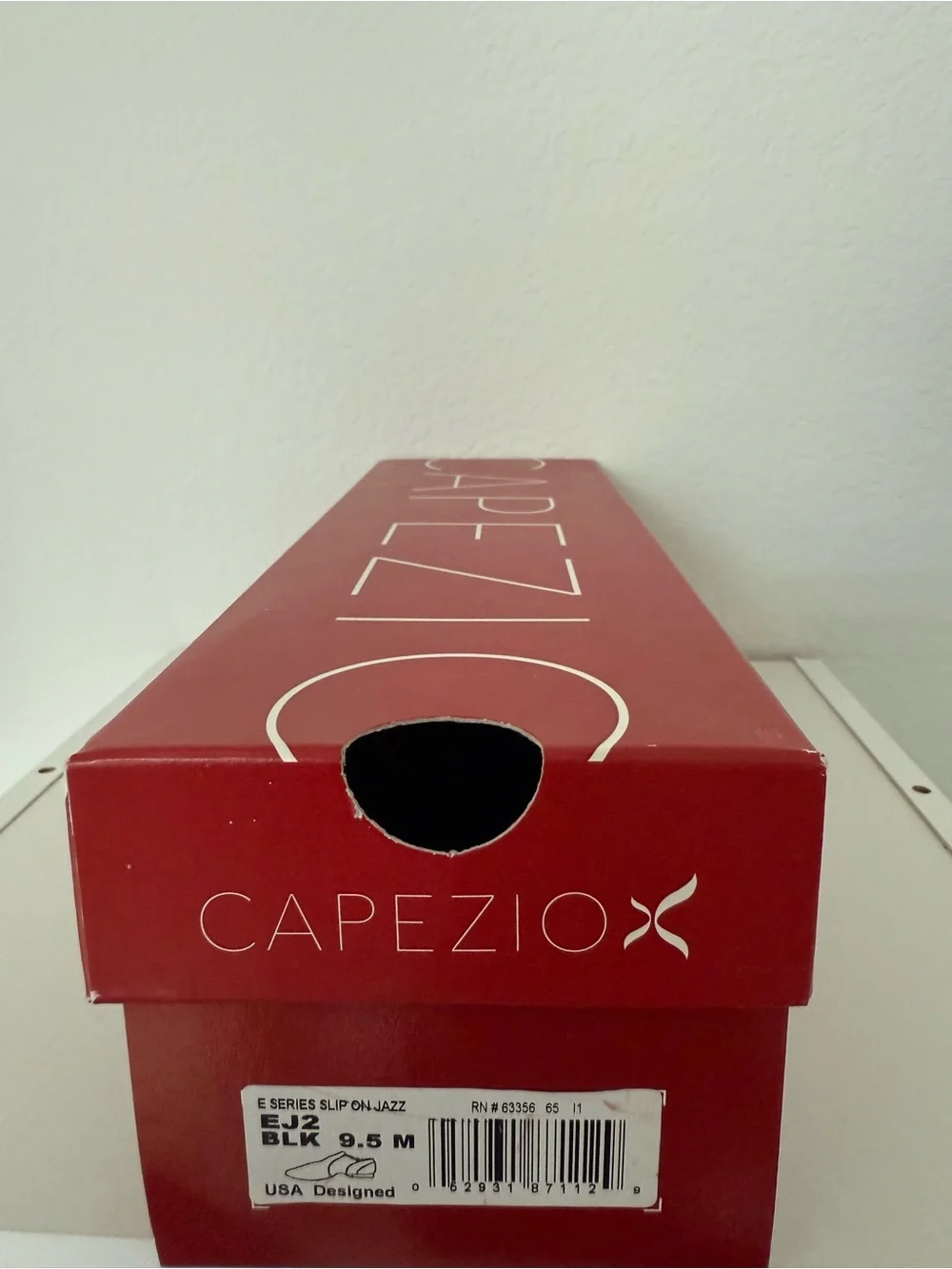 Capezio Black Slip-On Dance Shoes